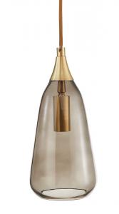 ORIVA Fönsterlampa 12cm Smoke