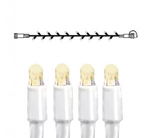 SYSTEM LED EXTRA Ljusslinga 5m 50LED Varmvit/Vit IP44