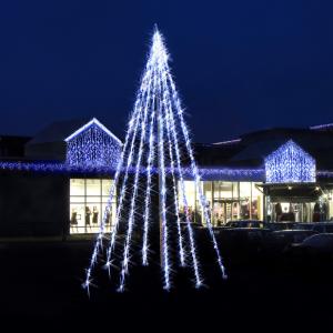 System LED Flaggstångsbelysning Vit