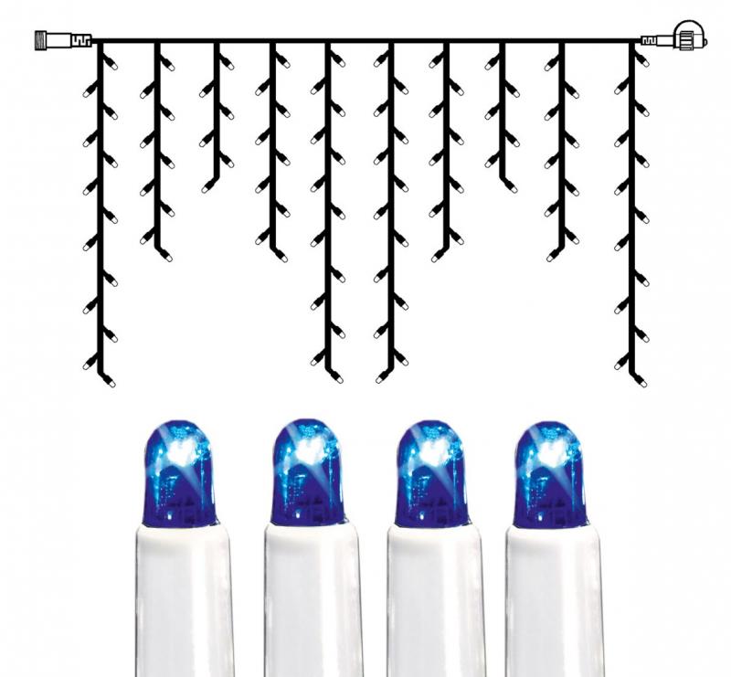 System LED Istappsslinga Extra 2x1m Blå