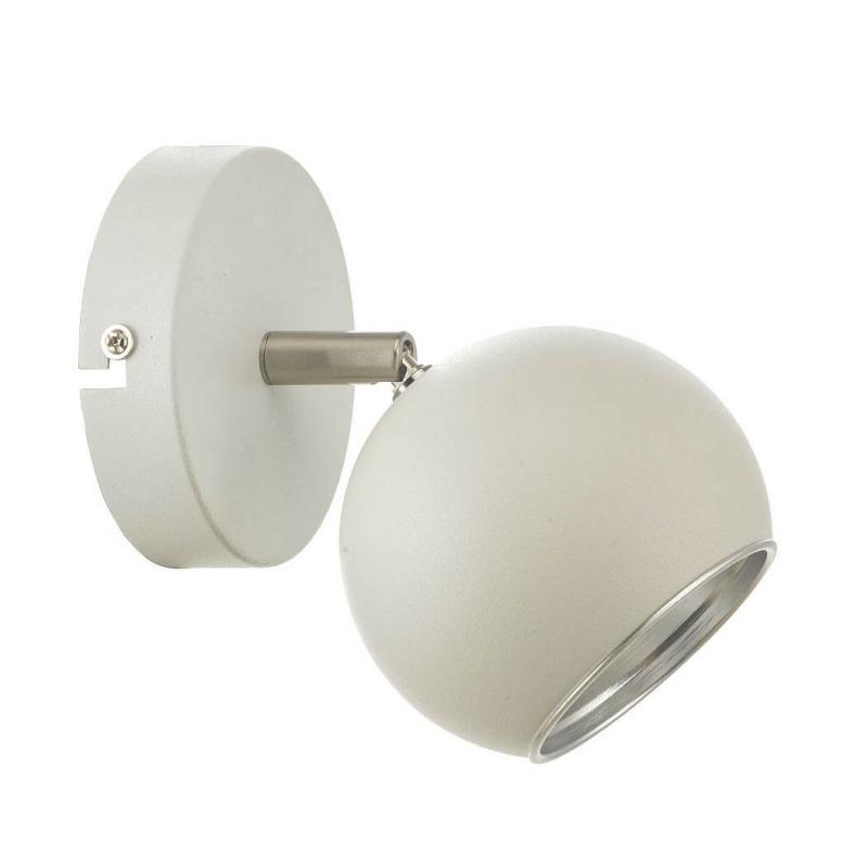 GLOBE Vägglampa 10cm Vit