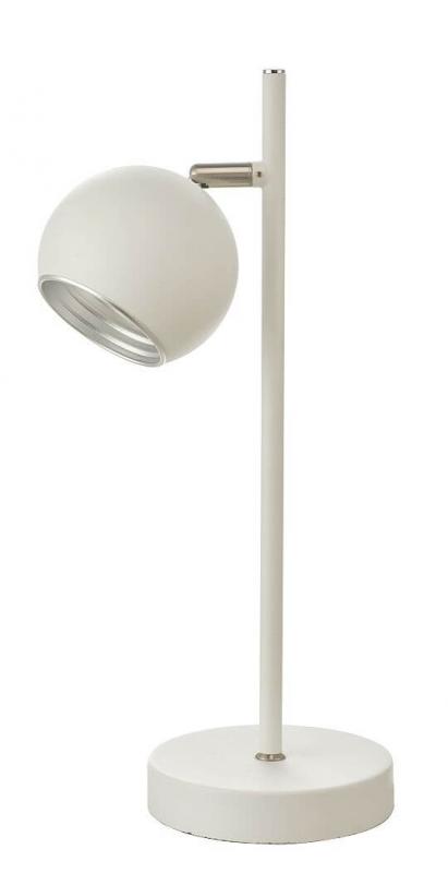 GLOBE Bordslampa 38cm Vit/Silver