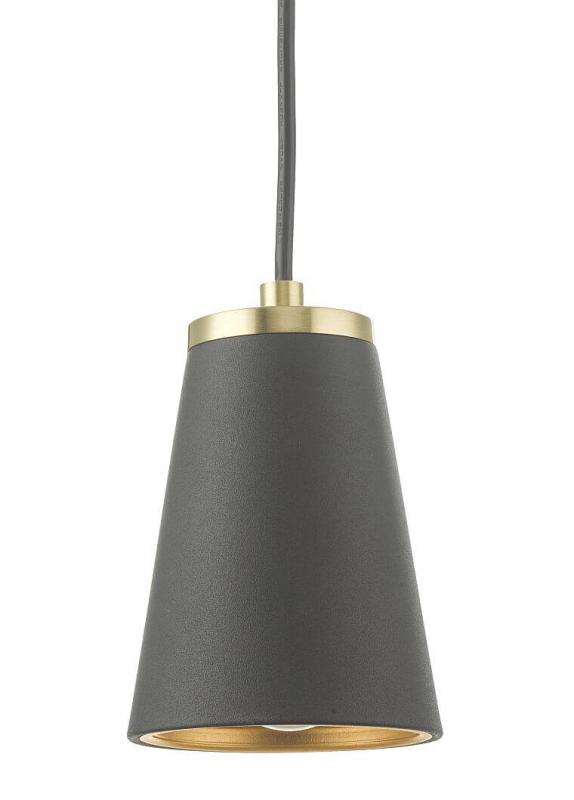 CONE Fönsterlampa 9cm Svart/Guld