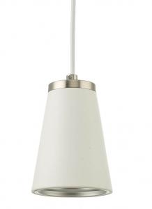 CONE Fönsterlampa 9cm Vit/Borstad Stål