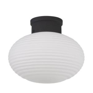 NOVA Plafond 30cm Svart/Opal
