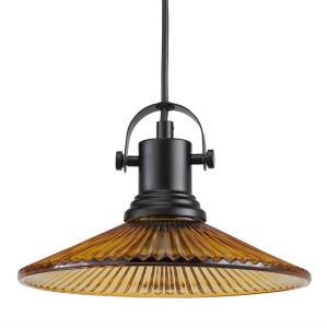 DEBBIE Fönsterlampa 21cm Svart/Amber