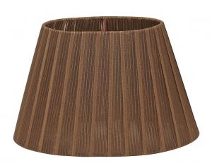 ORIVA Lampskärm Oval Organza 14/22cm Brun