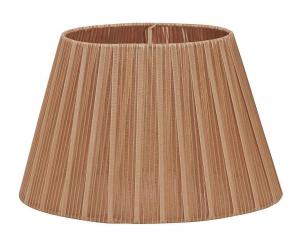 ORIVA Lampskärm Oval Organza 14/22cm Sandfärgad