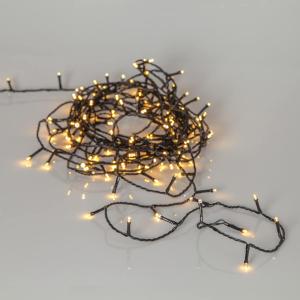 FLASHY Ljusslinga 21m 300LED Extra varmvit/Svart IP44