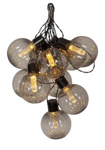 ARCHY Ljusslinga 3,6m 10LED Svart/Rökfärgad