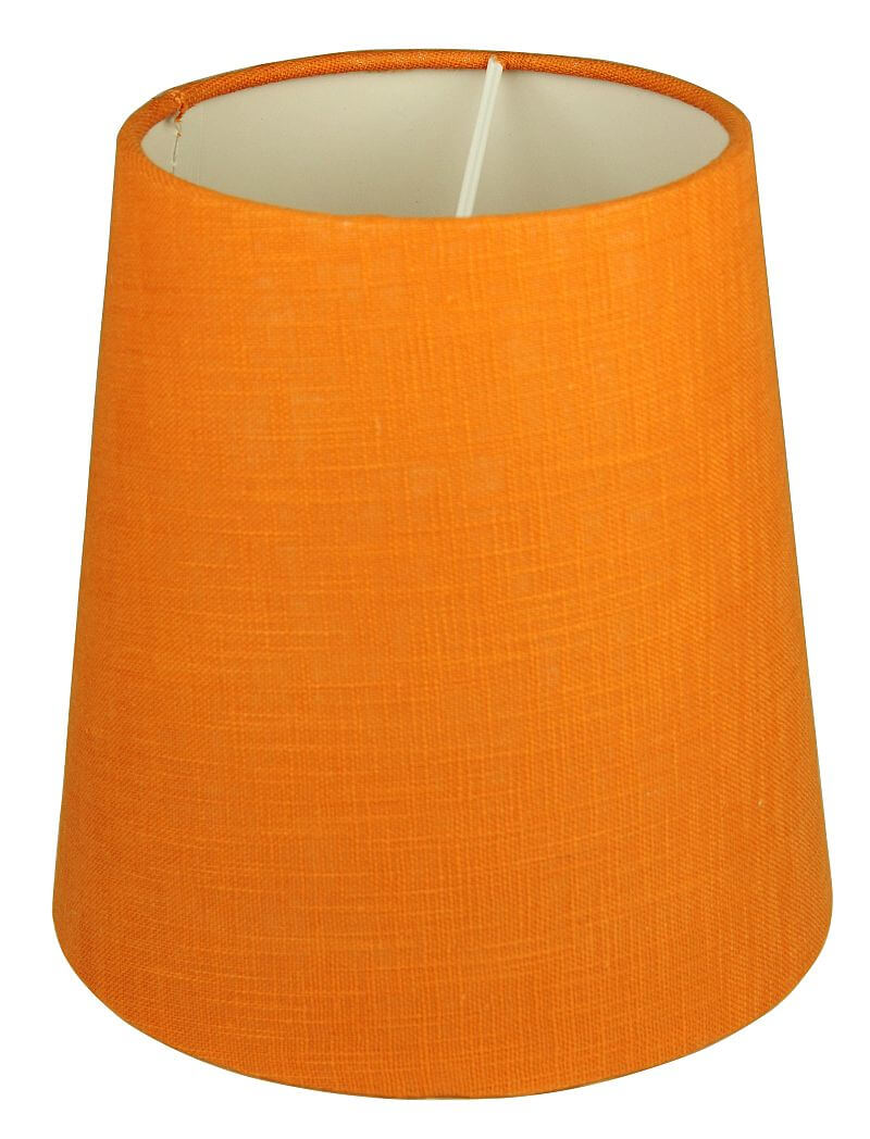 LAMPSKÄRM Linne 17cm Orange