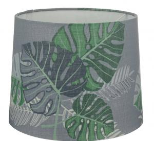 LEAF Lampskärm Tyg 25cm Grå