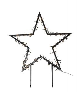 SPIKY Utomhusdekoration 140L 73cm Svart