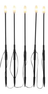 MILKY Utomhusdekoration 200cm Svart