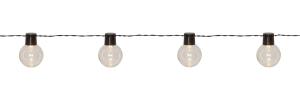 PARTAJ Ljusslinga 4,5m 16LED Varmvit/Svart