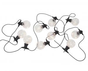 BIG CIRCUS Ljusslinga 4,5m Svart/Klar IP44