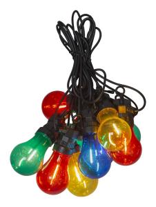 CIRCUS FILAMENT Ljusslinga 10L 4,05m Svart/Flerfärgad IP44