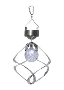 ROMA Solcells-Vindspel 35cm Rostfritt Stål