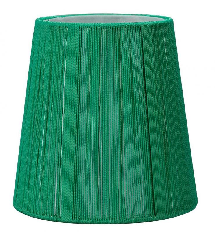 SNÖRE Lampskärm Tyg 17cm Jadegrön