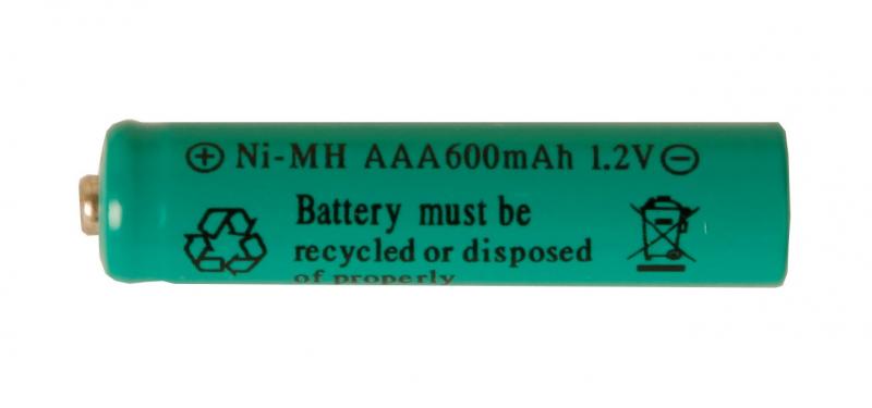Batteri Solcell AAA 1,2V Ni-MH Laddbart