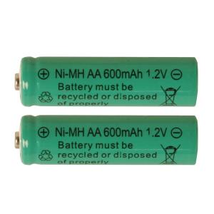 BATTERI 2-Pack Laddbart AA 1,2V 600mAh Ni-MH