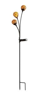 TRIESTE Solcellsdekoration 70cm Amber