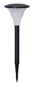 FARO 3-PACK Solcells-Pollare 26cm Svart