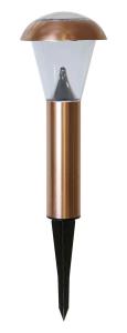 NAPOLI Solcells-Pollare 36cm Koppar