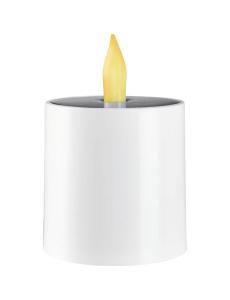 SAUL Solcells-Ljus 11cm Vit