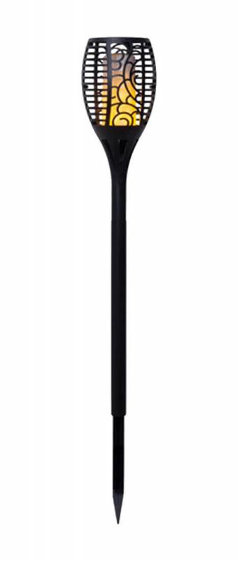 FLAME Solcells-Fackla 57cm Svart