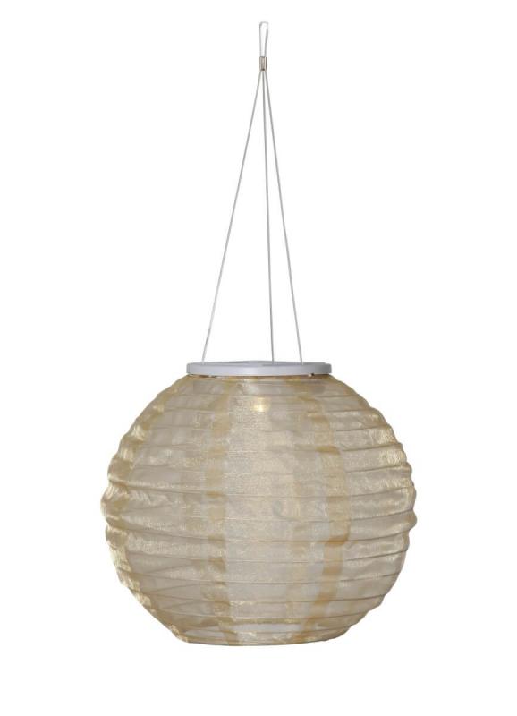 FESTIVAL Solcellsdekoration 21cm Beige IP44