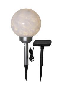 LUNA Solcellsdekoration 37cm Opal IP44