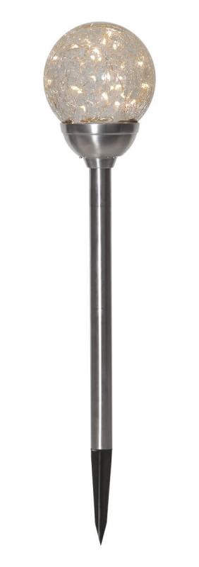 GLORY Solcells-Pinne 45cm Rostfritt Stål