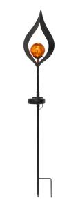 MELILLA Solcellsdekoration 70cm Svart IP44