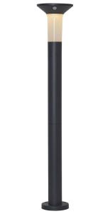 VALTA Solcells-pollare Sensor 55/90cm Grafit