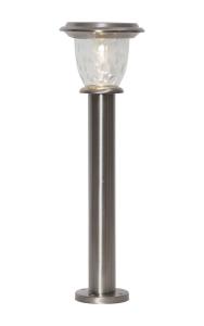 PIREUS Solcells-pollare 61cm Rostfritt Stål IP44