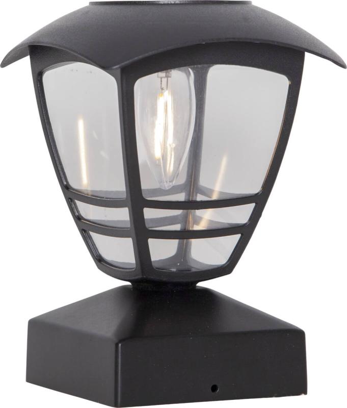 FELIX Solcellsdekoration 19cm Svart