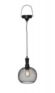 SUNLIGHT Solcellsdekoration 24cm Svart IP44