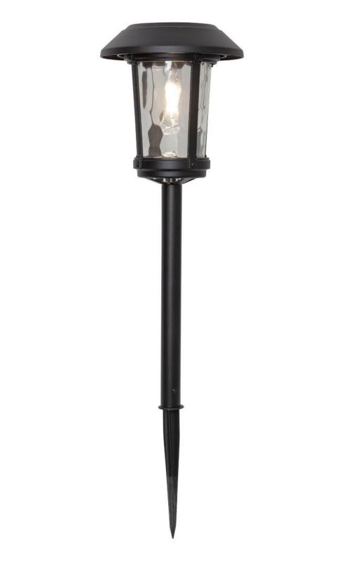 FLORIAN Solcells-pollare 47cm Svart