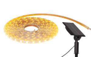 STRIP LIGHT Solcells-ljusslinga 500cm Transparent