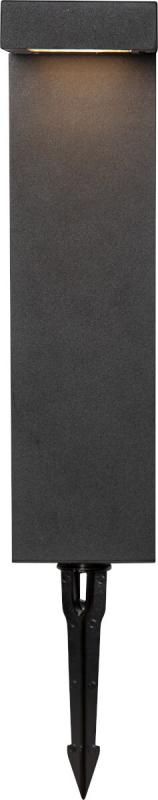 VICINI Solcells-pollare 38cm Svart