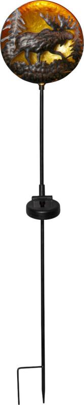 MOOSY Solcellsdekoration 78cm Svart