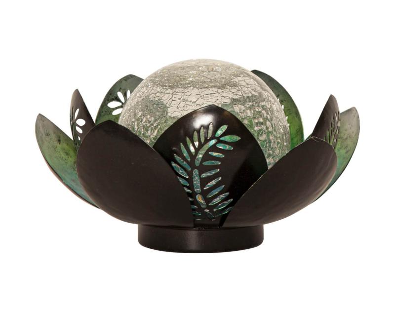 LILLY Solcellsdekoration 24cm Silver