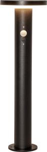 VALLETTA Solcells-pollare Sensor 50cm Svart