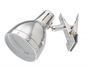 KLÄMMA Vägglampa 10cm Krom