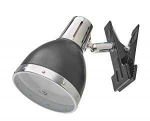 KLÄMMA Vägglampa 10cm Svart