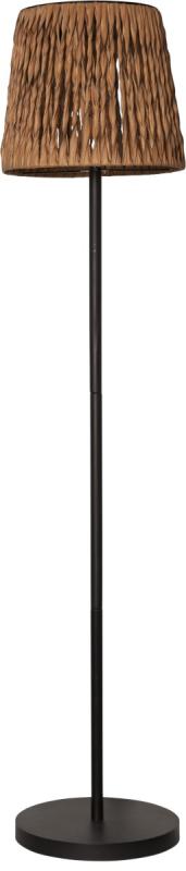 CESTA Golv solcellslampa 127cm Brun/Svart