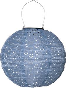 FESTA Solcellsdekoration 25cm Blå