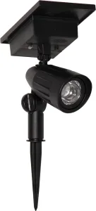 POWERSPOT Solcells-spotlight 18cm Svart IP44