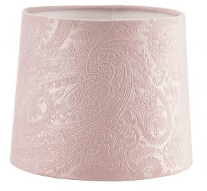 LAMPSKÄRM Sammet 20/17cm Rosa